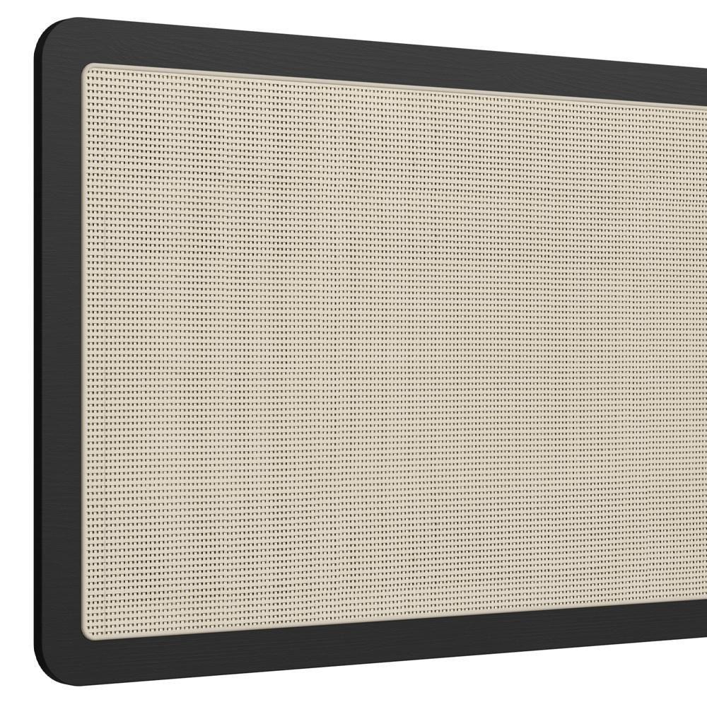 Cabeceira Solteiro E Mesa Cabeceira Palinha 28975 Nero Dourado Artesano - 6