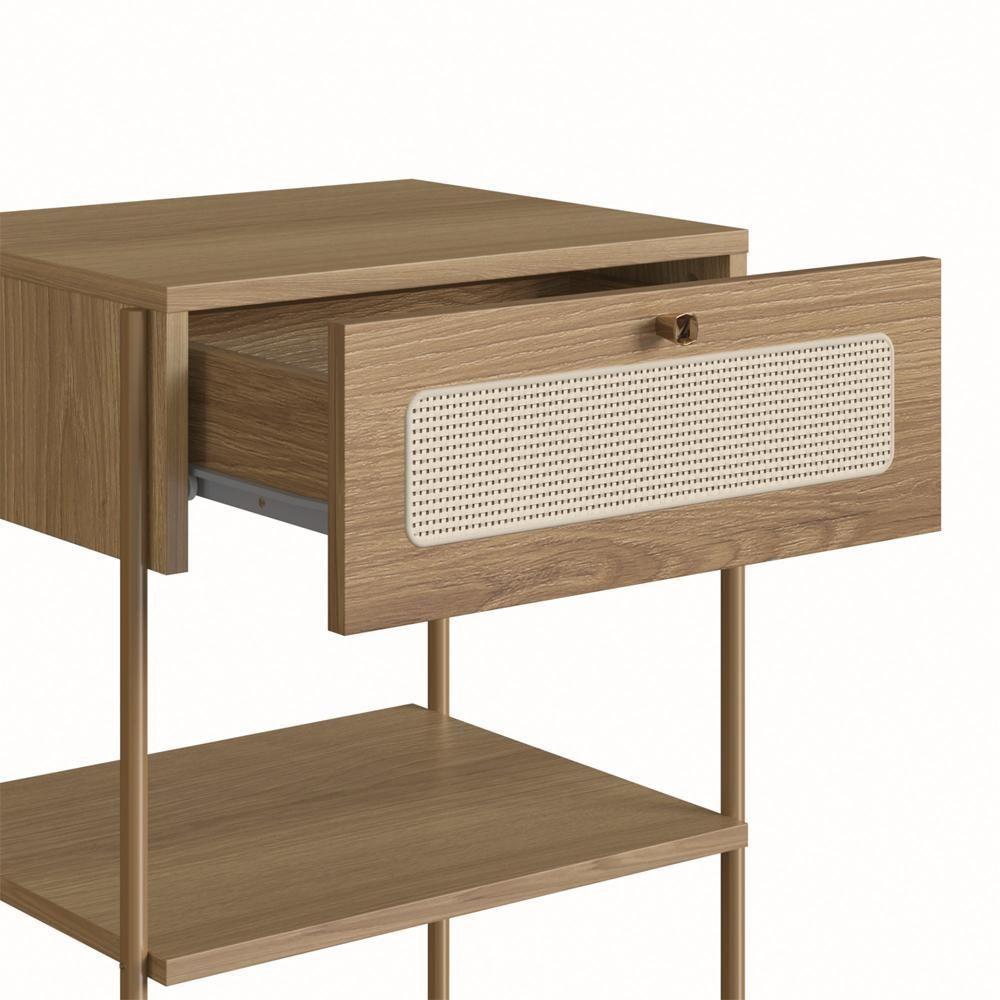 Cabeceira Solteiro E Mesa Cabeceira Palinha 28975 Hanover Dourado Artesano - 5