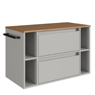 Gabinete Para Banheiro 01 Porta 01 Gaveta 80cm Mel Arenas Proddy Mel