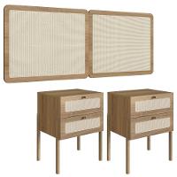 Cabeceira Casal 160 Cm 02 Mesas Cabeceira Palinha 27978 Hanover Artesano Hanover - 1