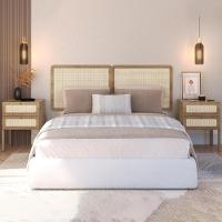 Cabeceira Casal 160 Cm 02 Mesas Cabeceira Palinha 27978 Hanover Artesano Hanover - 2