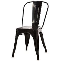 Kit 4 Cadeiras Tolix Iron Titan Anm6671f Anima Office Ferro Pintura Epóxi Preto - 2