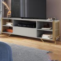 Rack Industrial 180 Cm Gaveta E Tela Em Metal 1017 Arenas Dourado Pp - 2