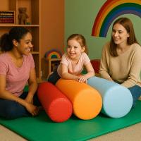 Kit 3x Rolinho Sensorial De Espuma Para Crianças – Estímulo Motor, Cognitivo E Sensorial Com Segurança E Diversão - 2
