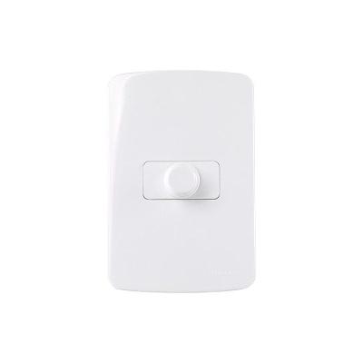 Variador De Luminosidade E Velocidade Margirius B3 Com Placa 4x2 Branco Bivolt
