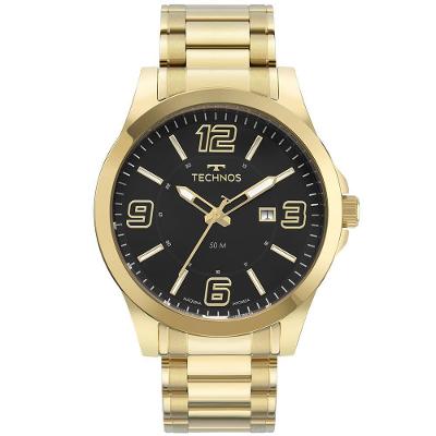 Relógio Technos Masculino Racer Basico Dourado - 2115tyt-1p
