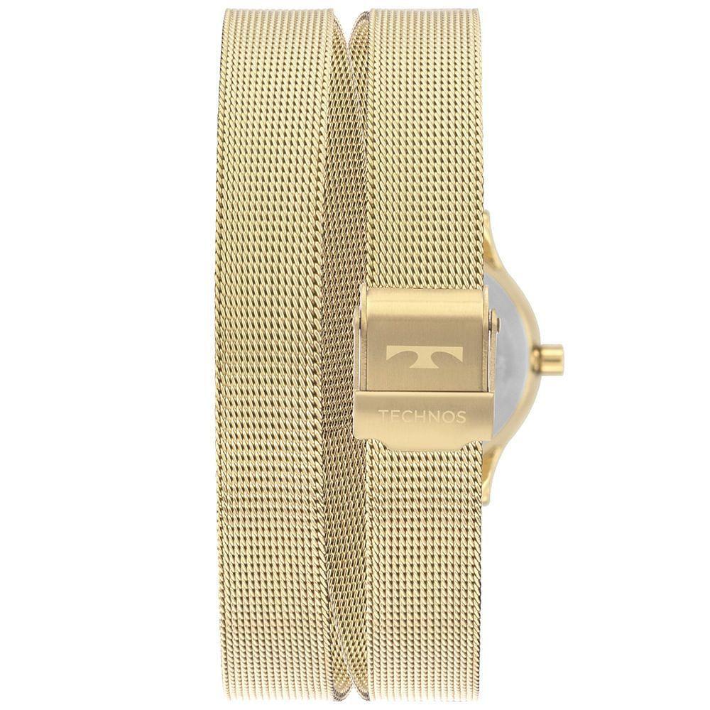 Relógio Technos Feminino Mini Dourado - Gl32au-1e - 3