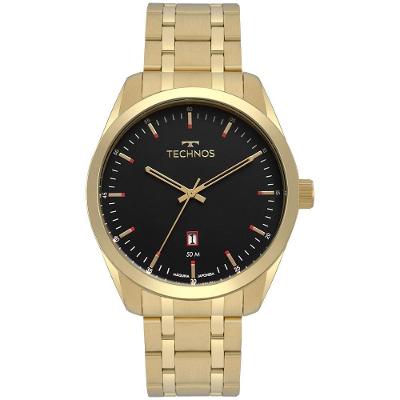 Relógio Technos Masculino Steel Dourado - 2115msbs-4p 2115msbs-4p
