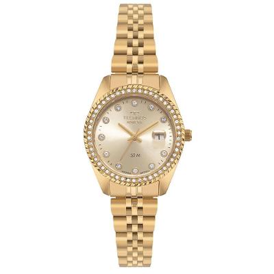 Relógio Technos Feminino Riviera Dourado - 2015cey-1x