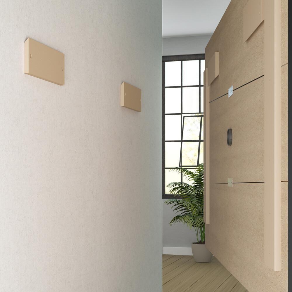 Painel Com Suporte Tv 60" Multimóveis Cr45165 Preto Preto - 4