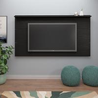 Painel Com Suporte Tv 60" Multimóveis Cr45165 Preto Preto - 1