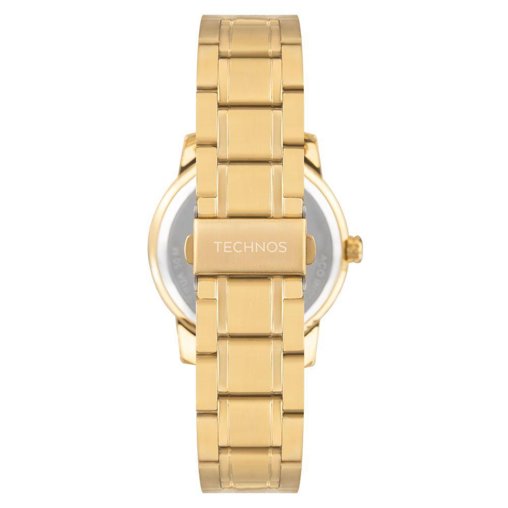 Relógio Technos Masculino Militar Dourado - 2115ucc-1a - 3