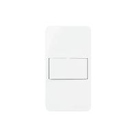 Placa Para Condulete Caixa 3-4" Com Interruptor Simples Margirius Sleek 10a Branca Branco - 1