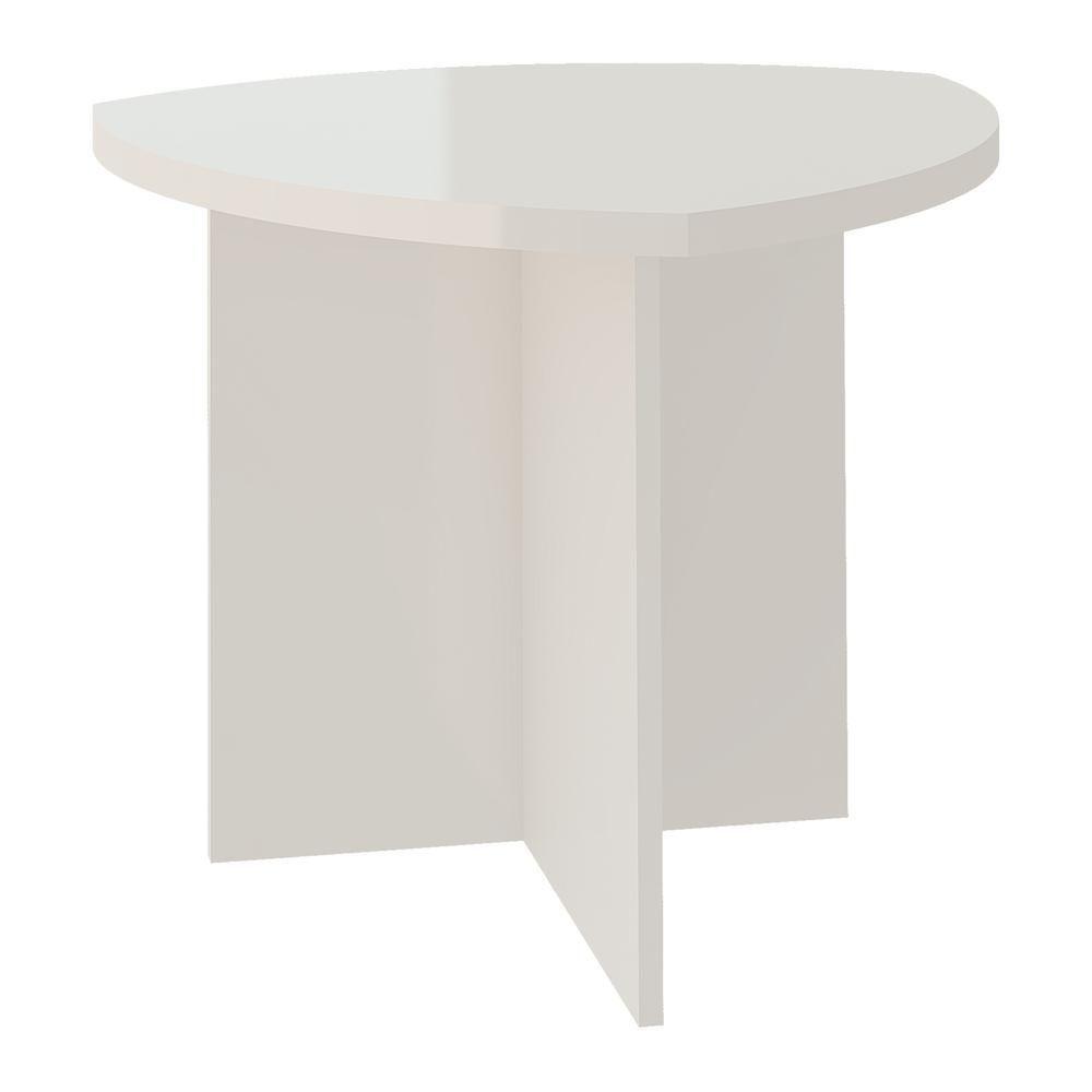 Mesa Lateral/Apoio 60Cm Multimóveis Cr45136 Off White Off White - 3