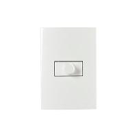 Variador De Luminosidade E Velocidade Margirius Sleek Com Placa 4x2 Branco Bivolt - 1