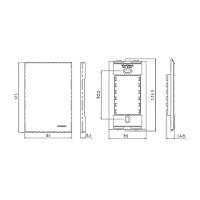 Cigarra Margirius Sleek Com Placa 4x2 Branca 220v - 2