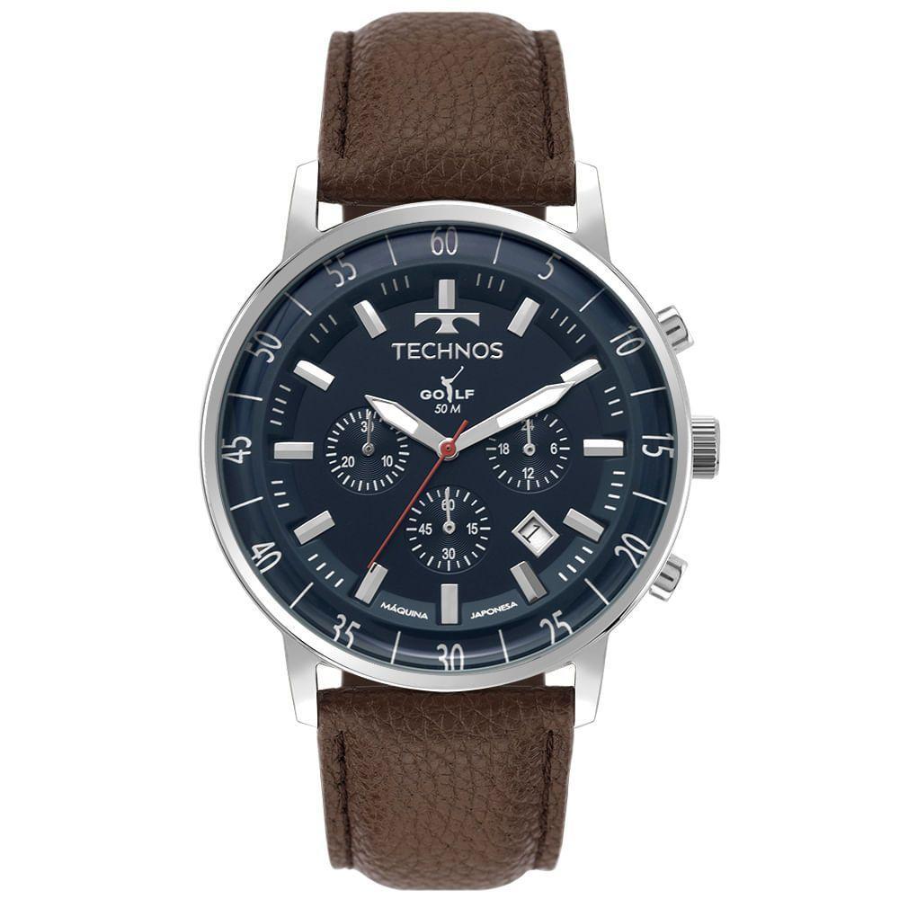 Relógio Technos Masculino Golf Prata - Js25bcn-0a - 1