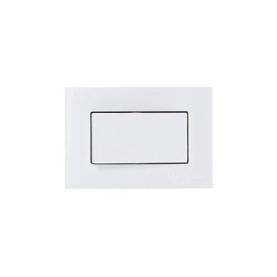 Placa Para Móveis 65x45 Com Interruptor Paralelo Margirius Sleek 10a Branca