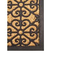 Capacho De Borracha Alagoas 03 Bege-preto 0,33x0,60m - 2