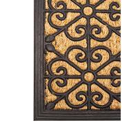 Capacho De Borracha Alagoas 03 Bege-preto 0,33x0,60m - 3