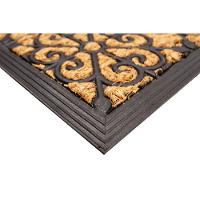 Capacho De Borracha Alagoas 03 Bege-preto 0,33x0,60m - 4