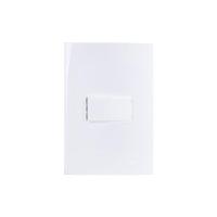 Interruptor Paralelo Margirius Sleek 10a Com Placa 4x2 Branco - 1