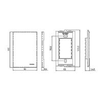 Interruptor Simples Duplo Margirius Sleek Com Placa 10a 4x2 Branco - 2