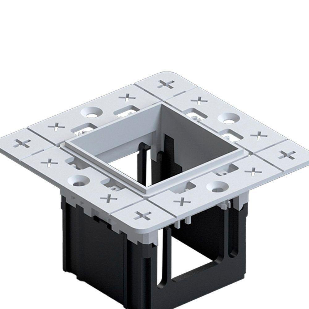 Moldura No-frame Nordecor 6680 Para 1 Módulo Tap Branco - 2