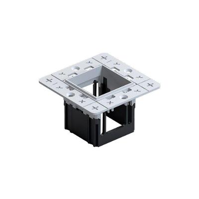 Moldura No-frame Nordecor 6680 Para 1 Módulo Tap Branco