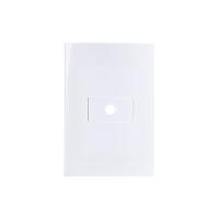 Saída De Fio Margirius Sleek Com Placa 4x2 Branca - 1