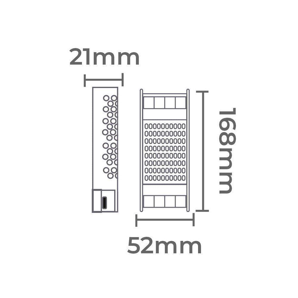 Fonte De Alimentação Chaveada Nordecor 24v 4,17a - 100w Bivolt única - 2
