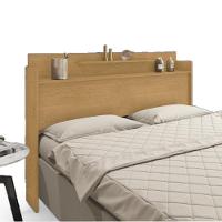 Cabeceira Com 02 Prateleiras Queen Thayná Naturalle - 2