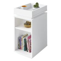 Mesa Lateral 30Cm Com Bandeja Multimóveis Cr45132 Branca Branco - 6