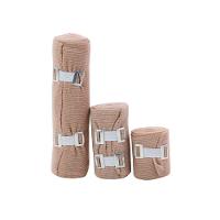 Atadura Elastica De Compressão Bandagem 4,5 Metros Bege - 1