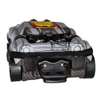 Mala Infantil 3+ Pre Escola Creche Menino Night Shifter 3d Com Rodinhas Cor Cinza - 3