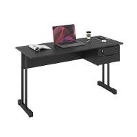 Mesa De Computador Bloc 1000 Ale Preto Onix - 3
