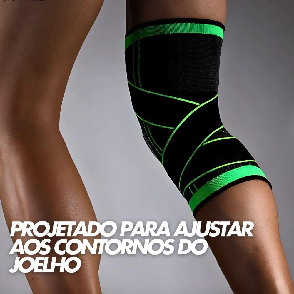 Joelheira De Compressão Com Bandagem Elástica De Estabilidad - 4