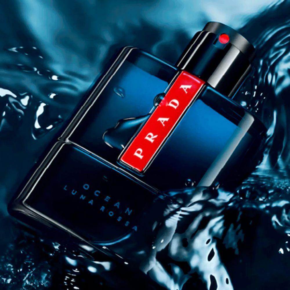 Prada Luna Rossa Ocean Eau De Toilette - Perfume Masculino 100ml - 5