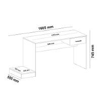 Mesa Gamer Com 1 Gaveta E Suporte De Cpu Multimóveis Cr25205 Preta/Vermelha Preto/Vermelho - 5