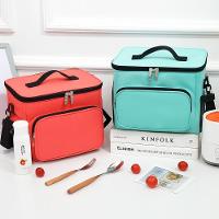 Bolsa Térmica Média Portátil Azul Claro - 3