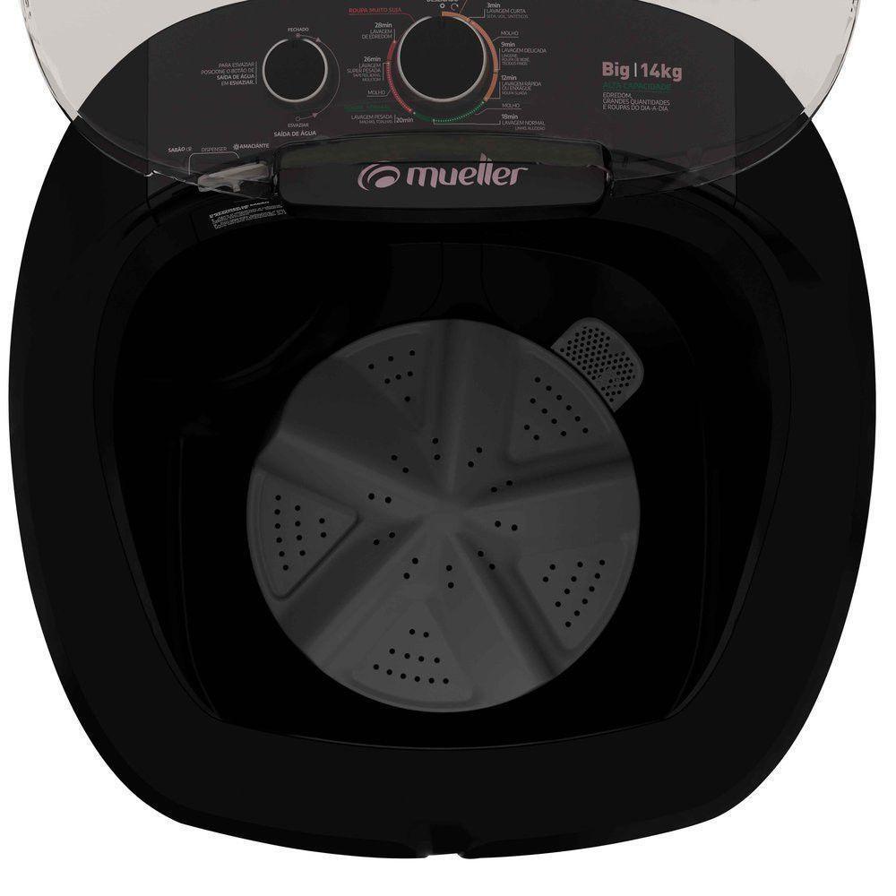 Lavadora De Roupas 14 Kg Big 60.0058 Mueller Preto 110V - 4