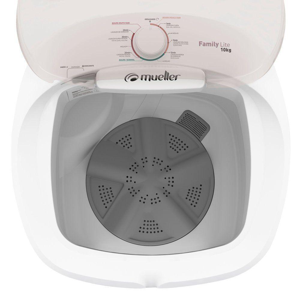 Lavadora De Roupas Mueller Family Lite 10 Kg 6 Programas Branco 220V - 5
