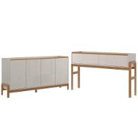 Aparador Buffet Paris Off White-jequitiba - 1