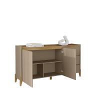 Aparador Buffet Para Sala 3 Gavetas Cadiz Hannover Fendi