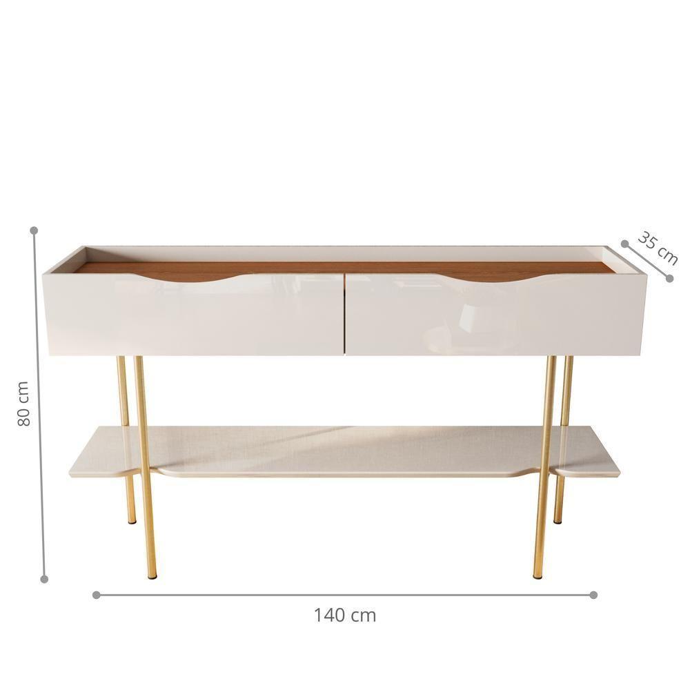 Balcao Aparador Tunis 2024 Off White New-jequitiba - 2