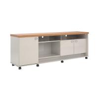 Balcao Tv Bucareste Off White Perolizado-jequitiba - 3