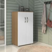 Armário Multiuso Arthas Amendoa Branco - 1