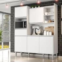 Armario De Cozinha Completo Saturno Branco - 1