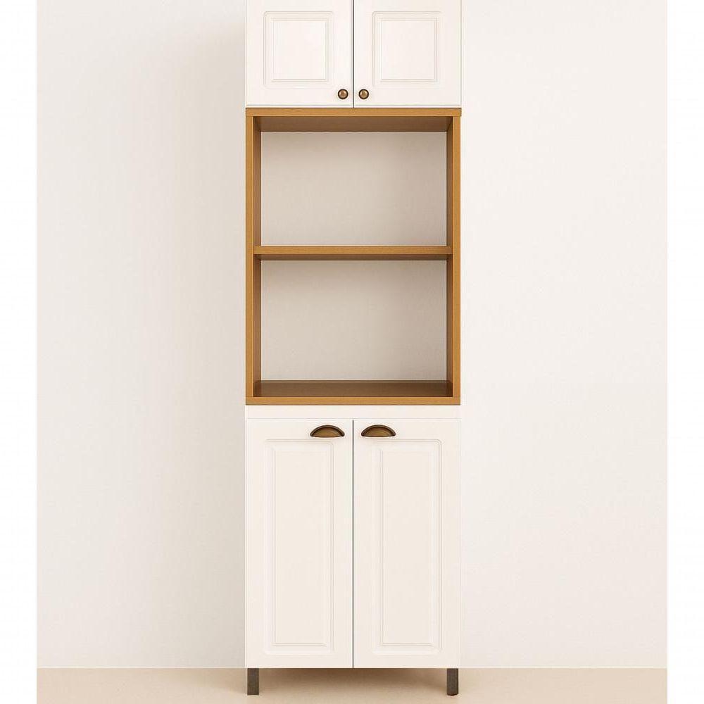 Cozinha Americana 5 Peças Branco Amoudi Móveis Branco - 6