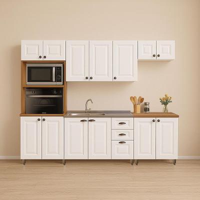 Cozinha Americana 5 Peças Branco Amoudi Móveis Branco